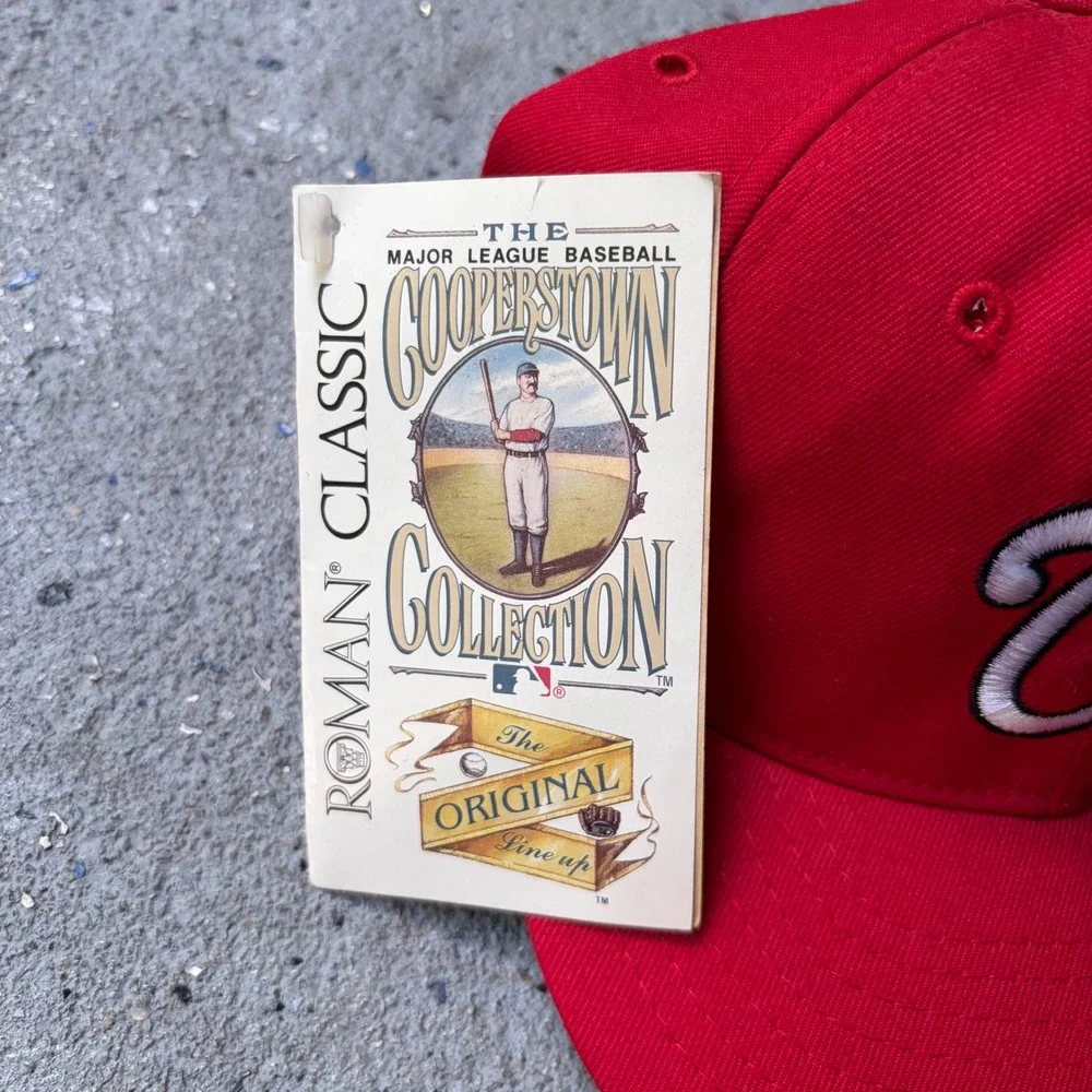 Vintage Washington Senators Roman Classic Cooperstown Collection Hat 7 3/8 USA